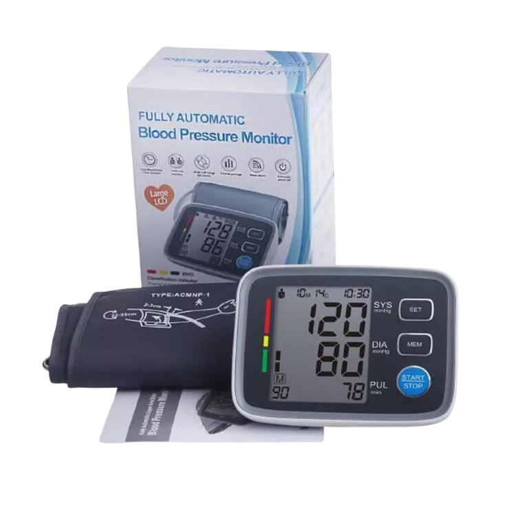 Getwell Digital Blood Pressure Monitor Set Automatic BP Machine Set (Model-GWDBPM-002)